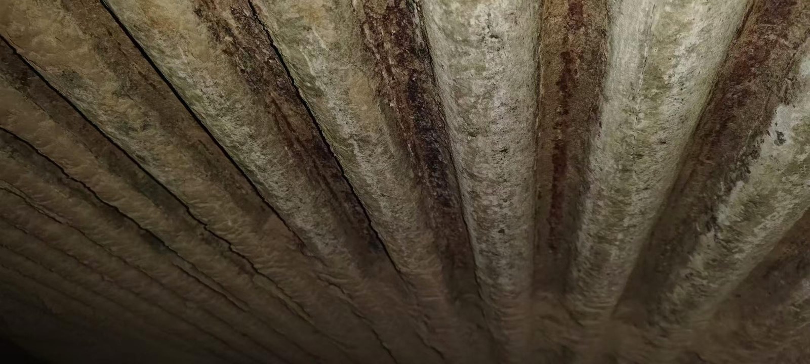 Corroded waterwall tubes without coating